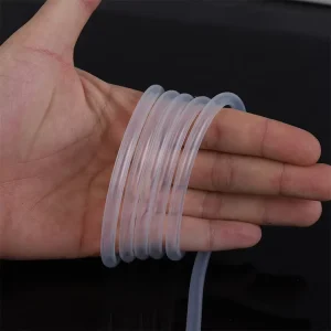 High Temperature Resistant Transparent Rubber Vacuum Hose Food Grade Silicone Tube