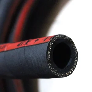 High Temperature Rubber Flexible Steam Hose with Two Steel Wire Braids