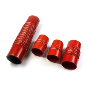 High Temperature Silicone Reinforced Intake Hump Coupler Turbocharged Intercooler Truck Diesel 4 Ply Cutting Service