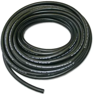 High Temperature Smooth Oil Resistant NR+SBR Rubber Air Hose High Tensile Fiber Braided 1/4-1” 50m/100m 20bar/300psi Working