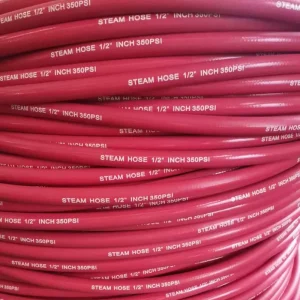 High Temperature Steam Hose Steel Wire Braiding Fabric Braiding Hydraulic Hose Steam Transfer Hot Water and Steam Pipe