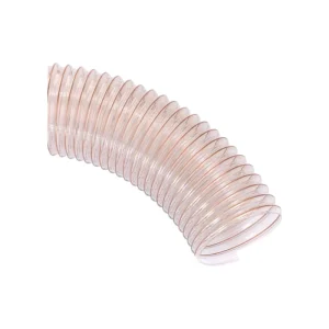 High Tensile Strength PU Hose with Steel Wire Helix for Vacuum Loading