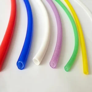 High Tensile Strength Yarn Braided PU Polyether Hose Chemical Resistant Rubber Various Diameters