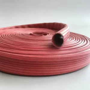 High Toughness Heavy Duty Double Layer NBR Fire Hose for Mining Area Fire Water Supply