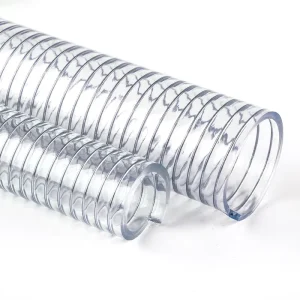 High Transparency High Pressure PVC 4-Inch Suction Hose Smooth Inner Wall Lightweight Flexible 100m Water Irrigation Anti-Uv 6mm