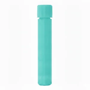High Transparency PET Plastic Child Proof Tubes Safety Cap 100mm Custom Logo Packaging Tube