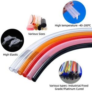High Transparency Silicone Rubber Tube Platinum cured Medical Grade Silicone Hose Water Flow Silicone Rubber Hose