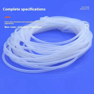 High Transparent White Food Grade Platinum Vulcanized Silicone Hose High Temperature Resistance Peristaltic Rubber