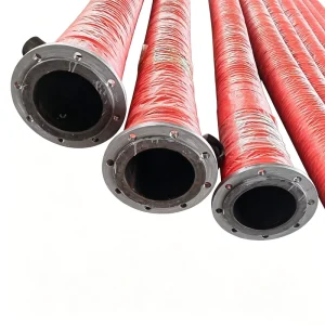 High Wear Resistance Dredging Pipe Floating Rubber Suction Hose HDPE Slurry Transport Pipe for Dredger Marine Engineering