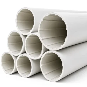 High performance Durable UPVC Spiral Silencer Drainage Pipe Eco Friendly Anti Corrosion And Noise reducing Plastic Tubes