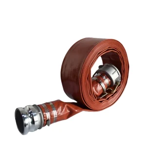 High pressure Agricultural Irrigation Flexible Pump Water Discharge PVC Lay Flat Hose Pipe