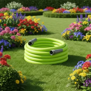 High pressure Durable UV resistant Anti aging PVC Garden Water Hose 5/8 In. X 75 ft Made of PVC Material Manufacturer