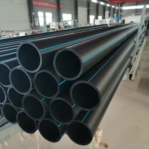 High pressure HDPE Plastic Pipe Industrial Application ISO 4427 Standard Strong Corrosion Resistance