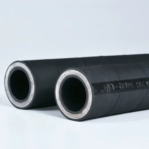 High-pressure Hydraulic Rubber Hoses SAE100 DIN EN 853 1SN 2SN 4SP 6.0mm Wall Thickness -40C +100C Working Temp Cutting NBR