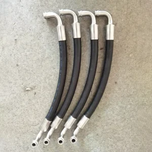 High-pressure Steel Braided EN853 1SN 2SN Hydraulic Hose CAT Hose Assembly with Long Service Life Car Washing Hose