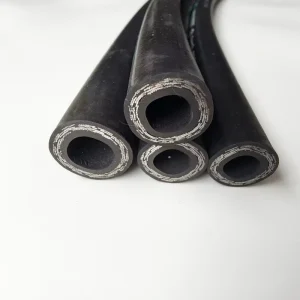 High pressure Steel Wire Braided EN854 R6 Fiber Braided Hydraulic Hose Flexible Rubber Pipe CE Certified for Small Engineering
