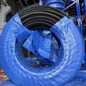 High-pressure Steel Wire Braided Hydraulic Spiral Hose ISO 18752 Standard Mining Tubing with NBR Material