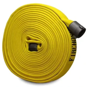 High quality 1 Inch Fire Hose Firefighter Equipment Double Jacket Fire Hose Pipe Fittings Hose High Pressure For Irrigation