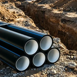 High quality Durable Flexible HDPE High pressure Plastic Pipe Industrial Use Customizable