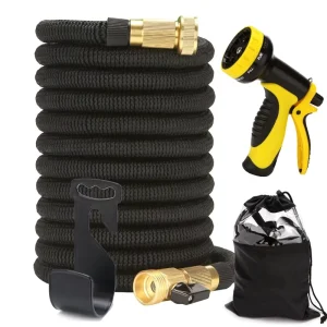 High quality Factory Direct Sales Cross border E commerce Car Wash Watering Telescopic Hose Set Car Wash Water Gun Plastic ABS