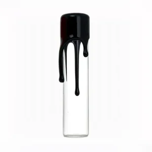 High quality PET Plastic Concentrate Tube with Waxy Silicone Cap and Child safe CRC Screw Cap