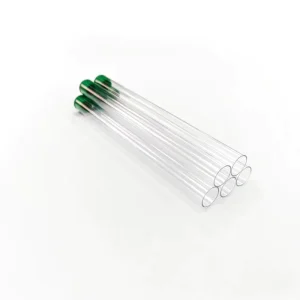 High transparency custom size clear plastic tubes and pipes with screw cap custom logo for gift packaging