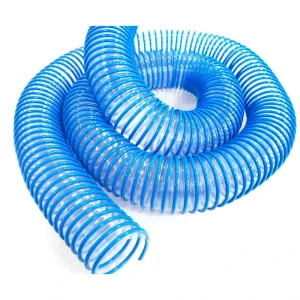 Highly Anti Crush Polyurethane Duct Hose Step Hose With Polyurethane Wall and Polyurethane Spiral