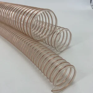 Highly Flexible Compressible Industrial Vacuum Hose Steel Wire Reinforced PU Air Hose and Pipe