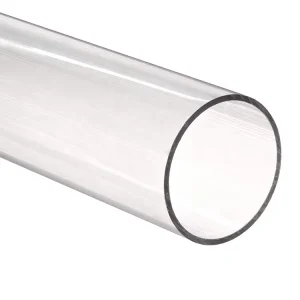 Hollow Cylindrical Transparent PVC Plastic Tubes