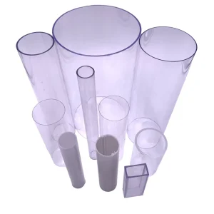 Hollow Durable Inside Threaded Acrylic Storage Clear Plastic Pipe Hose Medical Grade PC Acrylic Tube