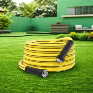 Home Garden 200 Ft Flexible Water Garden Hose With Brass Fittings Rubber and Plastic Garden Hoses