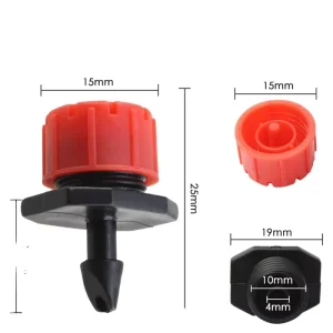 Home Garden Kit Button Dripper Set Automatic System Irrigation Drip Emitters