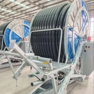 Hose Reel Sprinkler Machine for Agricultural Irrigation System Compatible for Remote Monitoring Farm Irrigation Systems