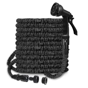 Hose Shrinking Hoses Sprayer Expandable Extendable Green 100ft Expandable Garden Water Hose