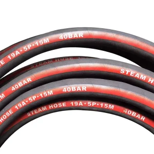 Hot Water Steam Hose for Steam Cleaning Pressure Mixed Cleaning Equipment EPDM Silicone Material High Strength Cutting
