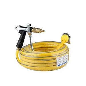 Household Car Wash Water Gun Hose Set Multi Nozzle Design PVC Aluminum Alloy Engineering Plastic Atomized Water Garden