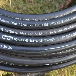 Hydraulic High Working Pressure Hose 3000 PSI 387-8 1/2 Inch Flexible Hydraulic Hose