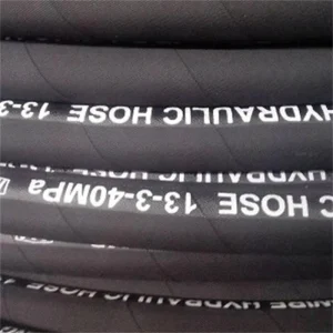 Hydraulic Hose 3/8″ 1 Inch Textile Braided Rubber Tube 300 PSI Low Pressure General Purpose Fuel Pipe