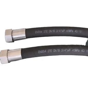 Hydraulic Hose EN856 4SH 4 High Tensile Steel Wire Spiral Oil Weather Abrasion Resistant Synthetic Rubber Cutting