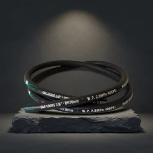 Hydraulic Hose SAE 100 R6 Flexible NBR Rubber Oil Return Pipe for Power Steering Systems