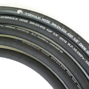 Hydraulic Oil Hose 4SP 4SH Rubber Oil Suction Hose Fuel Oil Rubber Hose Oil resistant High Pressure Oil Four Wire Spiral
