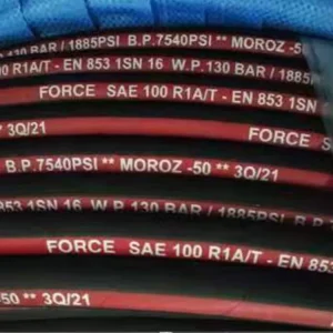 Hydraulic Rubber Hose Heavy Machinery Like Dozer Wheel Loader Motor Grader Farming Tractors Excavator High Pressure Rubber Hose