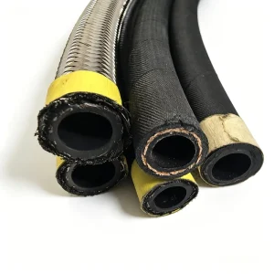 Hydraulic Rubber Hoses for Hydraulic Fluids Hydraulic Rubber Hose Pipe Hydraulic Rubber Hose Flexible Pipe 1/4 5/16 3/8 1/2 5/8
