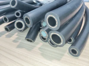 IATF16949 Certified 4 Layer Braided Rubber AC Hose High Temperature Resistance Pipe