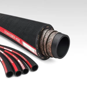 ISO Certified EPDM Steam And Hot Water Hose Heat Resistant Flexible For Industrial Sterilization Units
