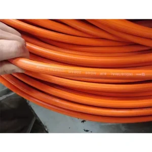ISO and EN559 Standard 20bar 8mm High Tensile Fiber Braided Rubber LPG Hose and Gas Hose 50m 100m with Cutting Service