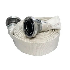 ISO9001 Certified 50 Meters White 2 Inch Flexible PVC Canvas Lay Flat Hose High Pressure Agricultural Irrigation