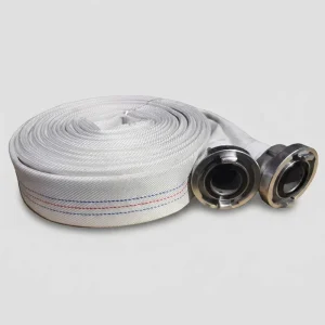Impact Proof High Pressure Resistance Heavy Duty PVC Lined Fire Hose for Outdoor Emergency Work
