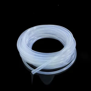 In Stock Food Grade Industrial Silicone Tube Transparent Silicone Hose Water Pipe Silicone Braided Tube Straw Custom Cutting