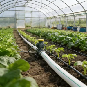 Inch 100m PE High Strength Woven Hose 7 Bar High Tensile Strength UV Resistant Hose for Agricultural Pump Systems